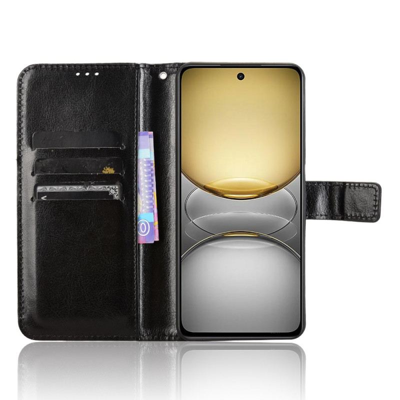 Bőrtok Realme C75 Feltűnő Műbőr