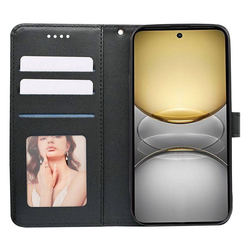 Bőrtok Realme C75 Fríz Pánttal