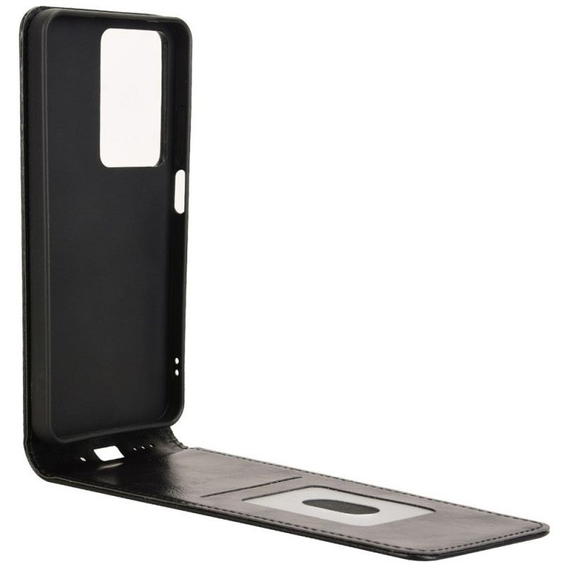 Bőrtok Realme C75 Függőleges Fedél Kialakítás