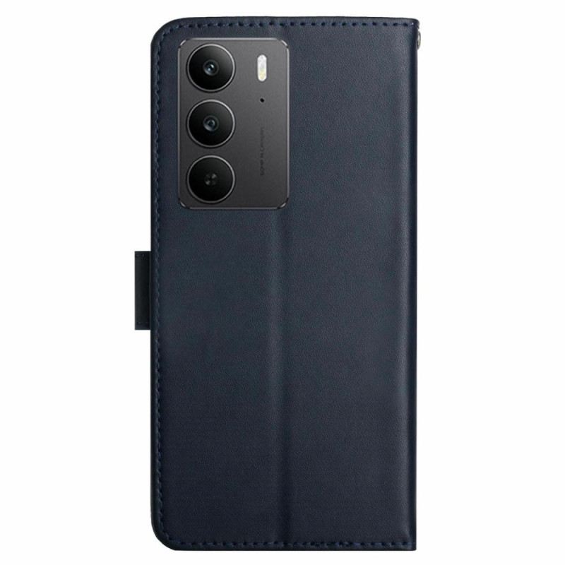 Bőrtok Realme C75 Nappa Bőr