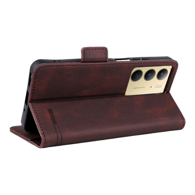 Bőrtok Realme C75 Retro