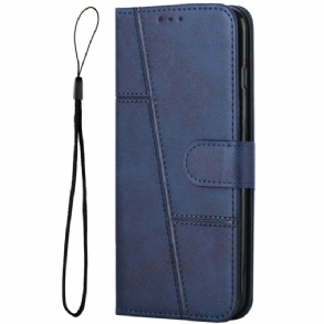 Bőrtok Realme C75 Üzleti Stílus