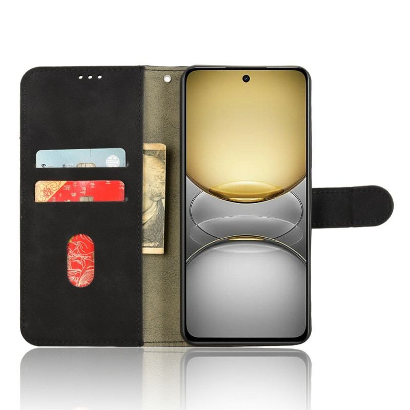 Bőrtok Realme C75 Velúr Hatású