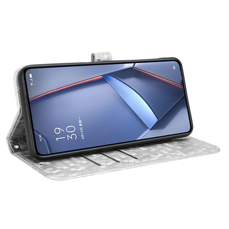 Fliptok Realme C75 Csillámos Pöttyök