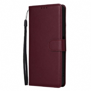 Fliptok Realme C75 Egyszínű Műbőr