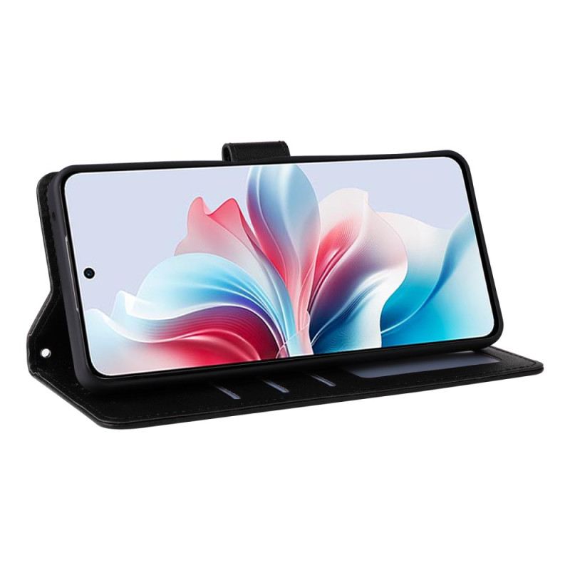 Fliptok Realme C75 Egyszínű Műbőr