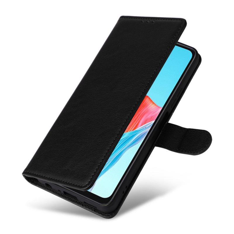 Fliptok Realme C75 Egyszínű Műbőr