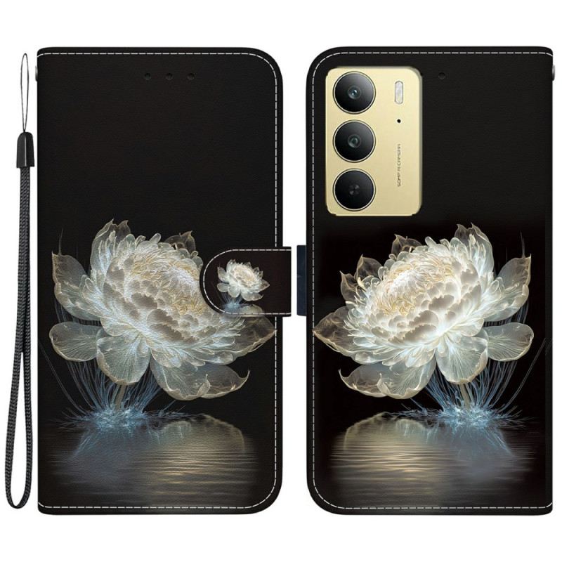 Fliptok Realme C75 Kristály Bazsarózsa