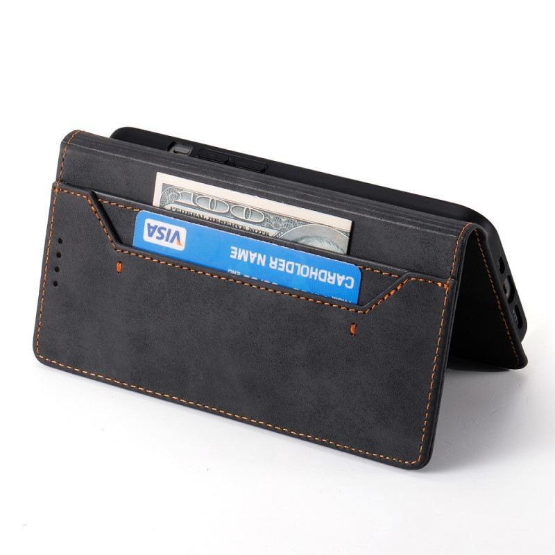 Fliptok Realme C75 Rfid-blokkoló Műbőr