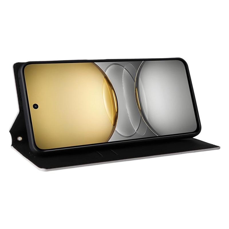 Fliptok Realme C75 Rombuszmintás