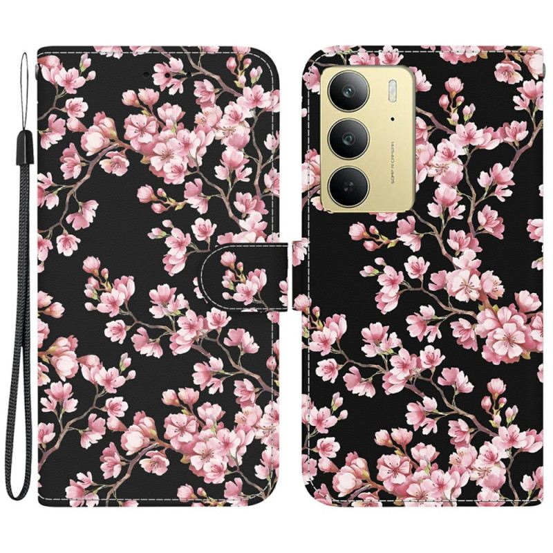 Fliptok Realme C75 Szilvavirág Minta