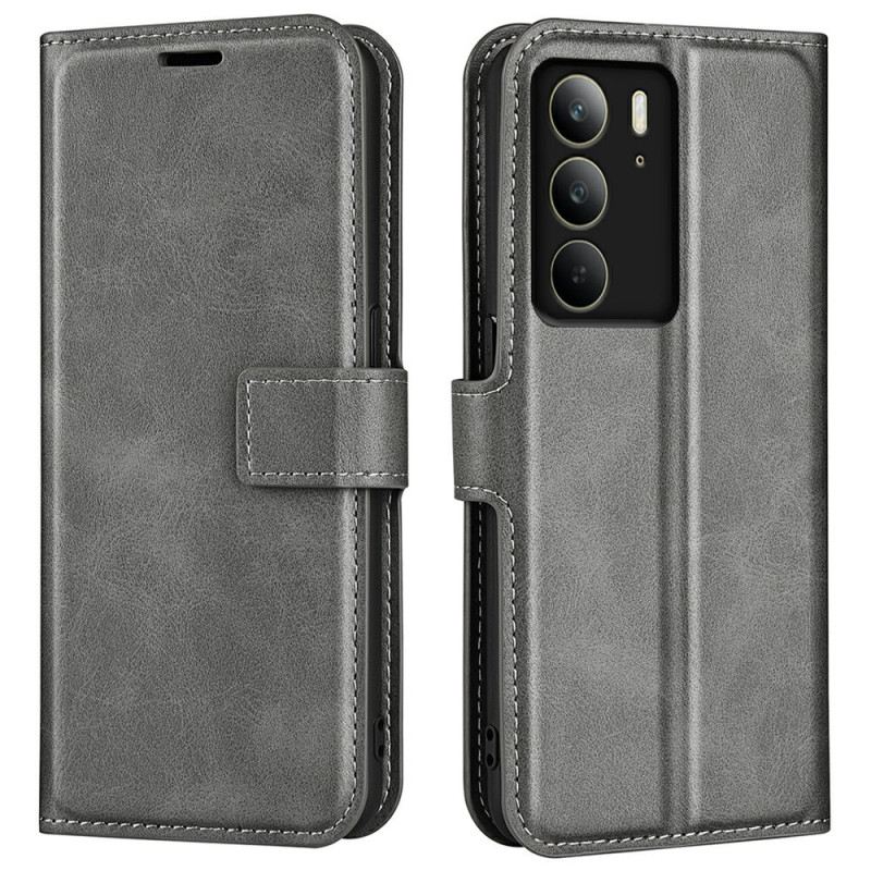 Kinyitható Bőrtok Realme C75 Bőr Stílusú