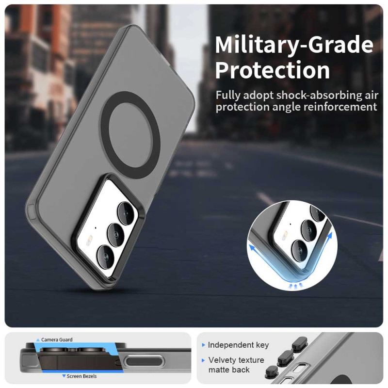 Mobiltelefon Tokok Realme C75 Matt Magsafe Kompatibilis