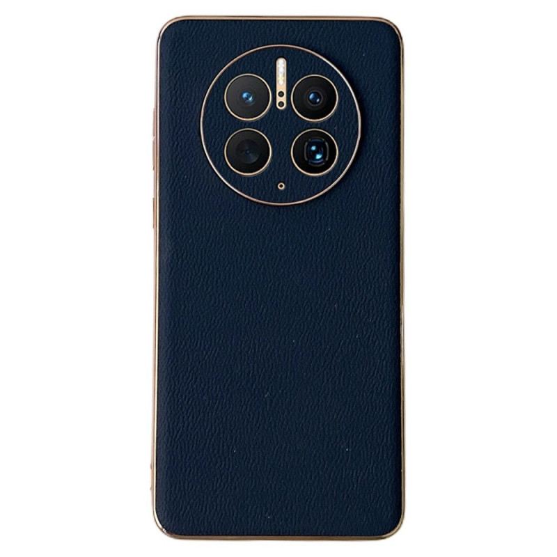 Tok Huawei Mate 50 Pro Valódi Bőr Elegancia