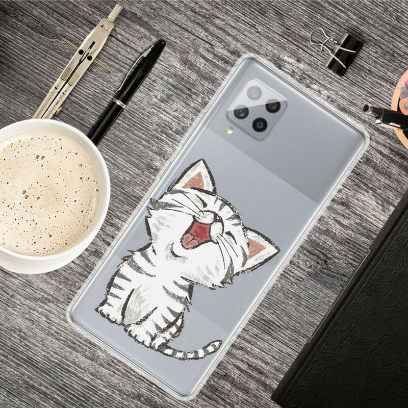 Tok Samsung Galaxy A42 5G Aranyos Macska