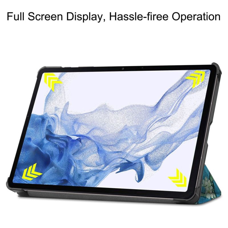 Samsung Galaxy Tab S9 Sárgabarack Virágok