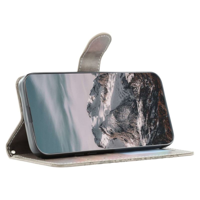 Bőrtok Oppo Reno 14 5g Mandala És Strassz