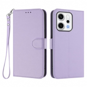 Bőrtok Oppo Reno 14 5g Monokróm