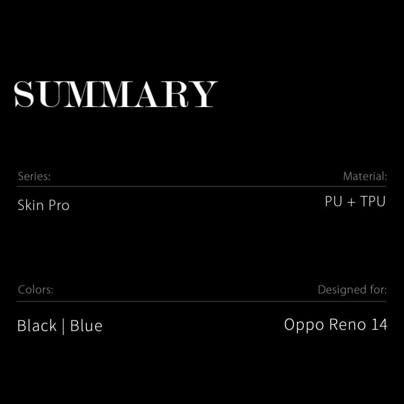 Fliptok Oppo Reno 14 5g Skin Pro Dux Ducis Sorozat
