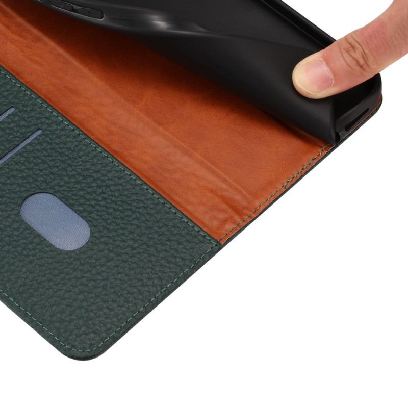 Kinyitható Tokok Oppo Reno 14 5g Texturált Bőr