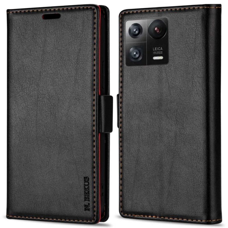 Fliptok / Bőrtok Xiaomi 13 Pro Ln.bekus Bőrhatás