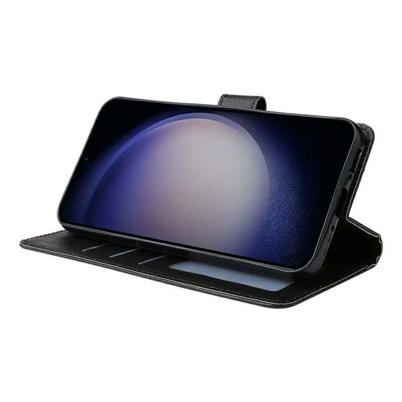 Bőrtok Samsung Galaxy S26 Bőrhatású