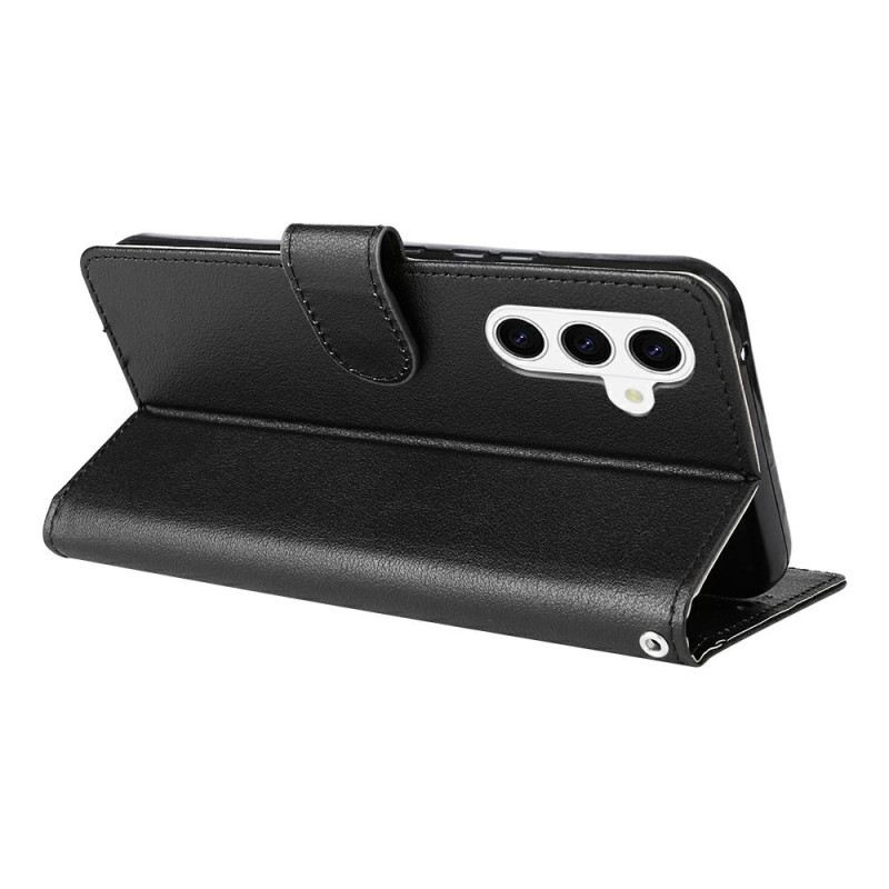 Bőrtok Samsung Galaxy S26 Bőrhatású