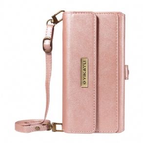 Bőrtok Samsung Galaxy S26 Vintage Yikatu Dizájn