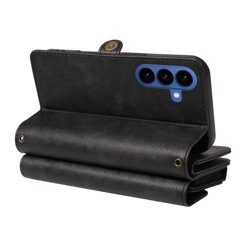 Bőrtok Samsung Galaxy S26 Vintage Yikatu Dizájn