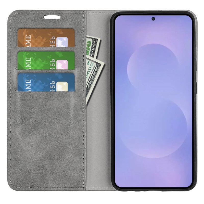 Fliptok Samsung Galaxy S26 Bőr Mintás