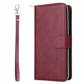 Fliptok Samsung Galaxy S26 Cipzáras Pénztárca