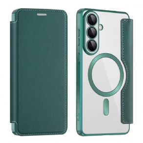 Fliptok Samsung Galaxy S26 Mágneses Kártyatartóval És Rfid-védelemmel