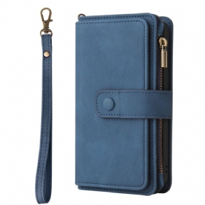 Fliptok Samsung Galaxy S26 Pénztárca 15 Kártyatartó Rekesszel És Pánttal