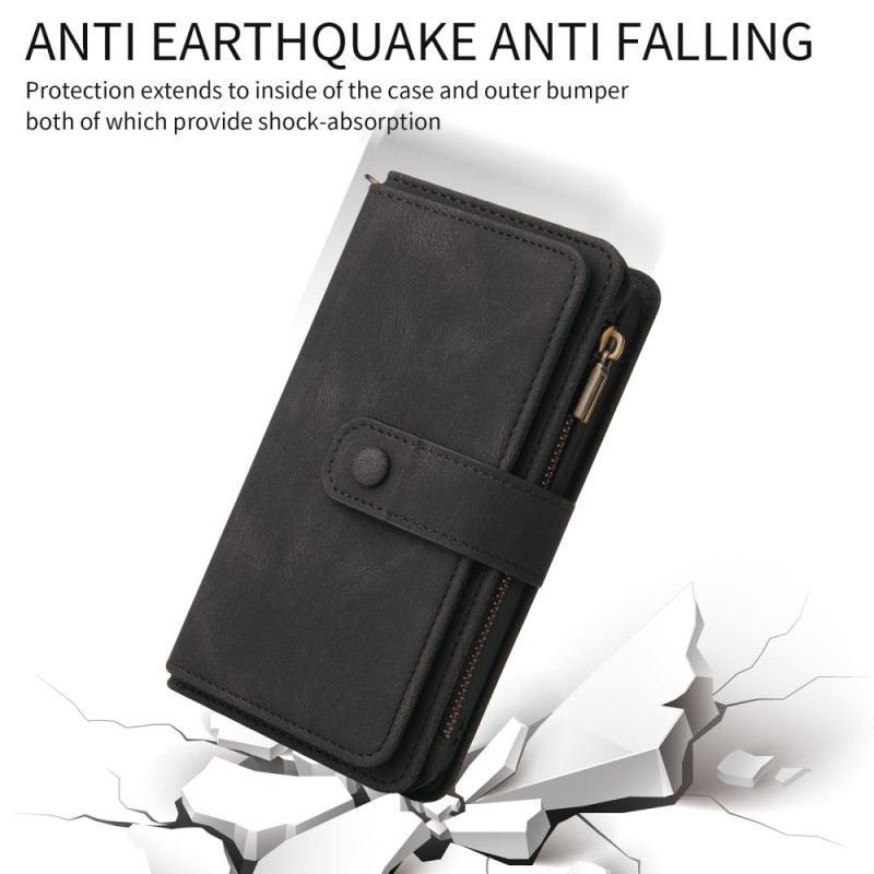 Fliptok Samsung Galaxy S26 Pénztárca 15 Kártyatartó Rekesszel És Pánttal