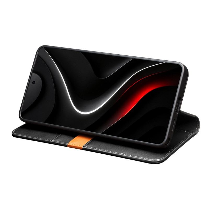 Fliptok Samsung Galaxy S26 Qialino Matt Bőr Pénztárca