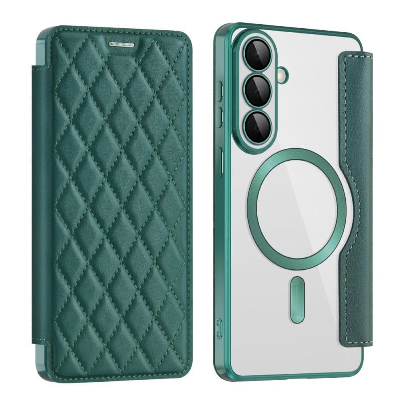 Fliptok Samsung Galaxy S26 Rfid Kártyatartó Párnázott Lencsevédővel