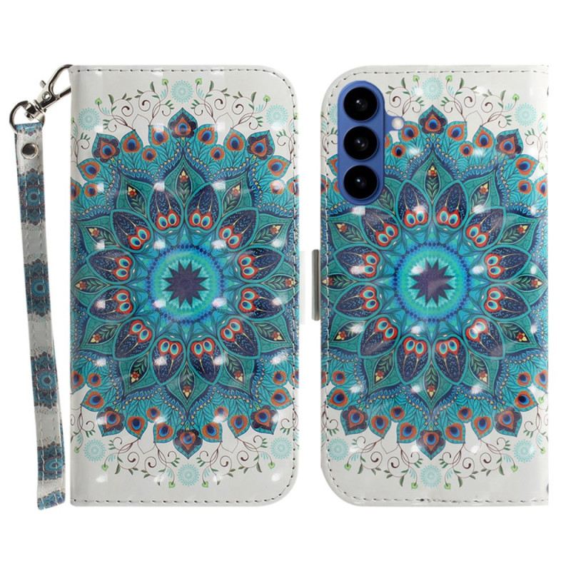 Fliptok Samsung Galaxy S26 Zöld Mandala Nyakpánt