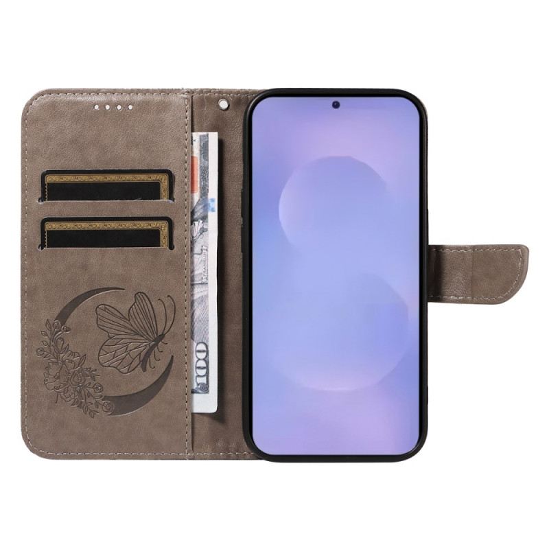 Kinyitható Tokok Samsung Galaxy S26 Grafikus Pillangó