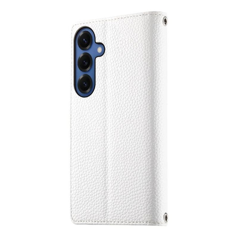 Kinyitható Tokok Samsung Galaxy S26 Kétszínű Pénztárca Pántokkal