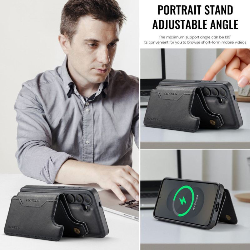 Mobiltelefon Tokok Samsung Galaxy S26 Magging Mágneses Pénztárca