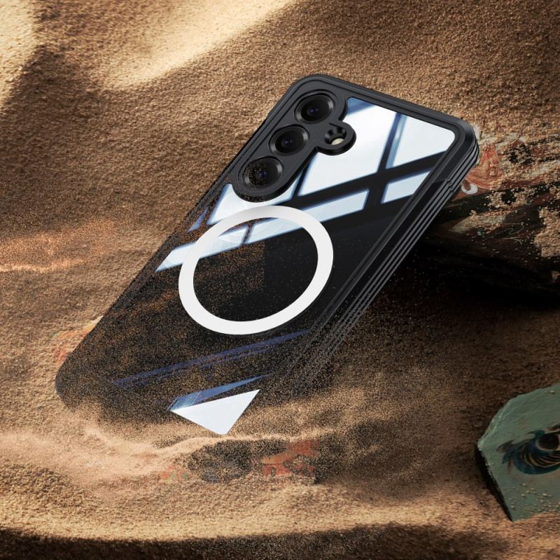 Mobiltelefon Tokok Samsung Galaxy S26 Mágneses Edzett Üveg Védőfóliával