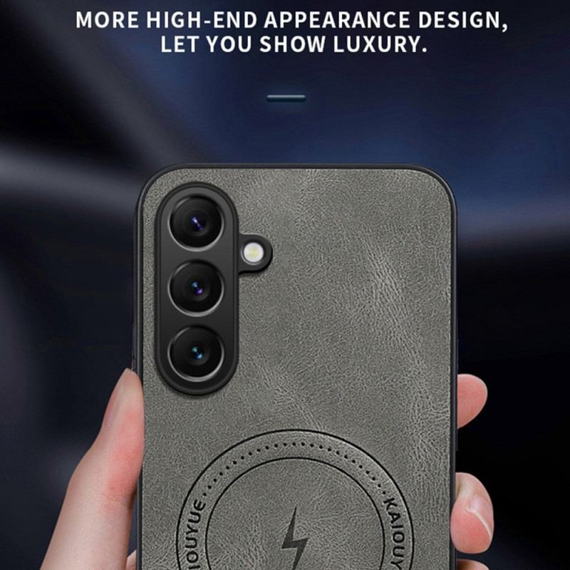 Telefontok Samsung Galaxy S26 Bőrhatású Mágneses