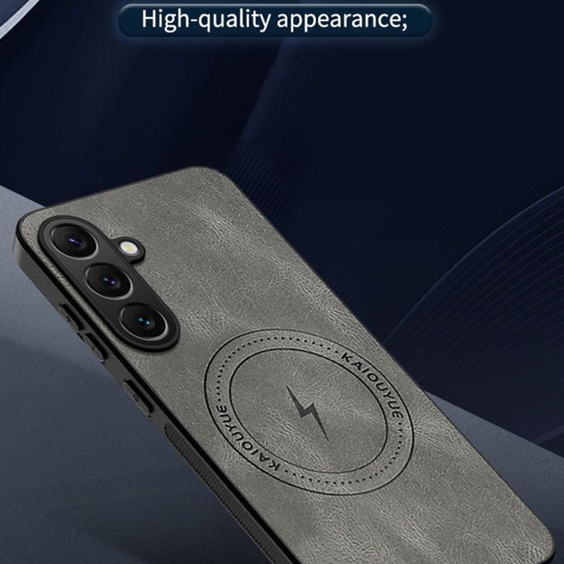 Telefontok Samsung Galaxy S26 Bőrhatású Mágneses