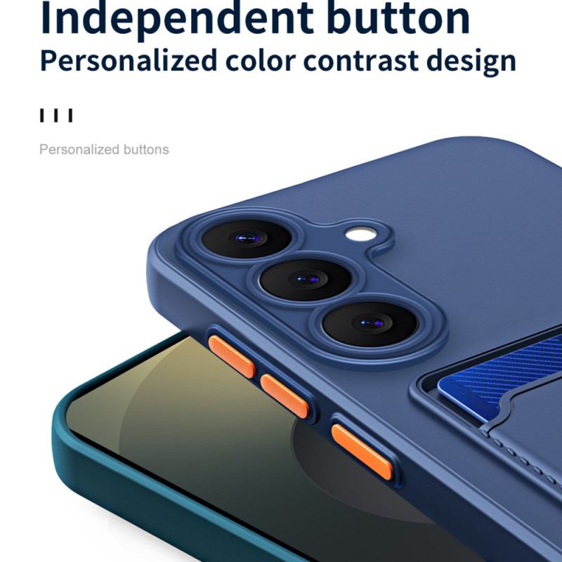 Telefontok Samsung Galaxy S26 Szilikon Kártyatartóval