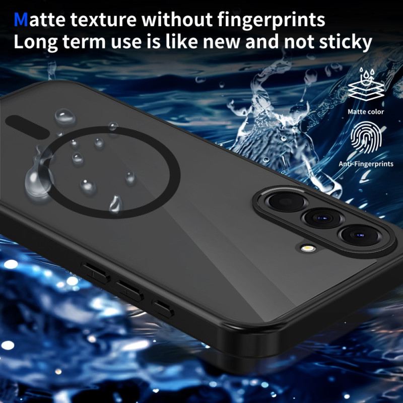 Tok Samsung Galaxy S26 Áttetsző Mágneses Leesésgátló Tok