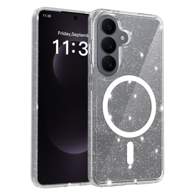 Tok Samsung Galaxy S26 Csillámos Mágneses Pénztárca