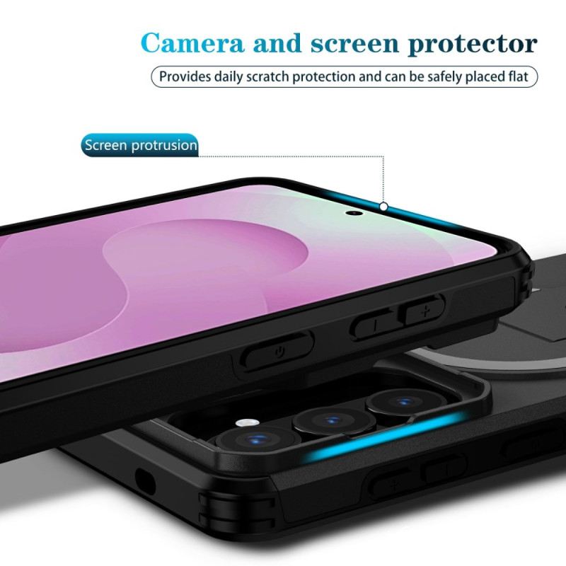 Tok Samsung Galaxy S26 Csúszó Mágneses Kihajtható Állvány És Kameravédő