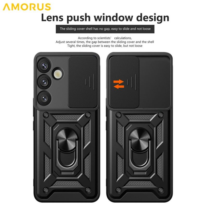 Tok Samsung Galaxy S26 Kihajtható Állvány És Csúszó Kamerafedél