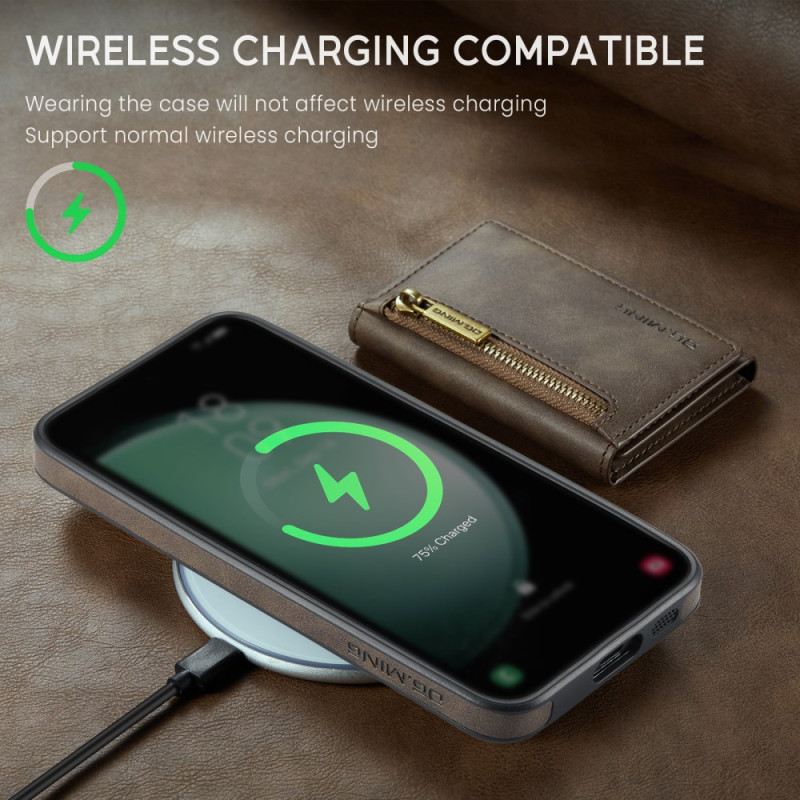 Tok Samsung Galaxy S26 Levehető Dg.ming Mágneses Kártyatartóval