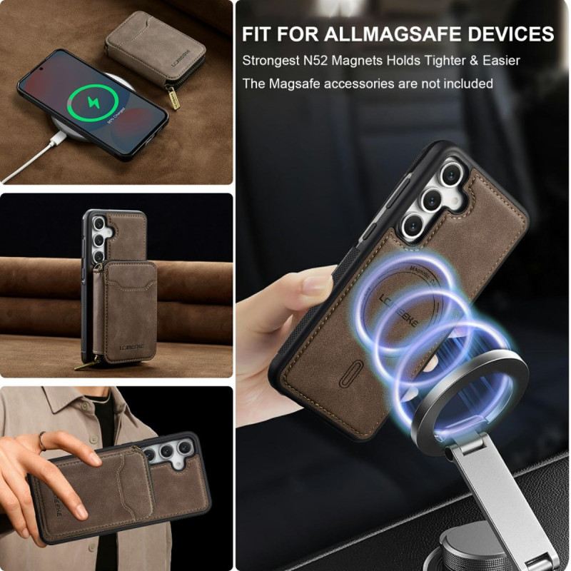 Tok Samsung Galaxy S26 Levehető Mágneses Pénztárca Lc.imeeke